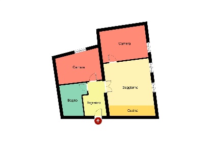 Foto Appartamento a San Felice sul Panaro Centro di 83 m² con 4 locali