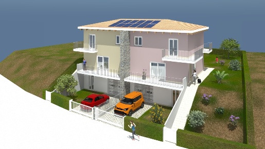 Foto Villa a schiera a Folignano di 169 m² con 4 locali in vendita