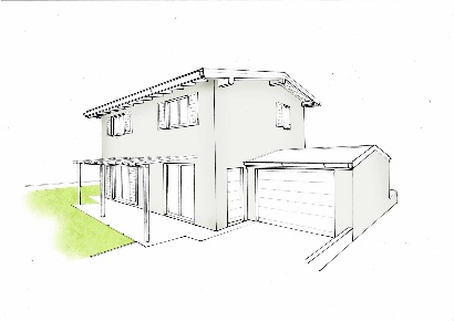 Foto Villa singola in via Gramsci, Oleggio Centro di 110 m² con 4 locali