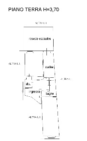 Foto Appartamento a Pisa Sant'Antonio di 50 m² con 3 locali in vendita