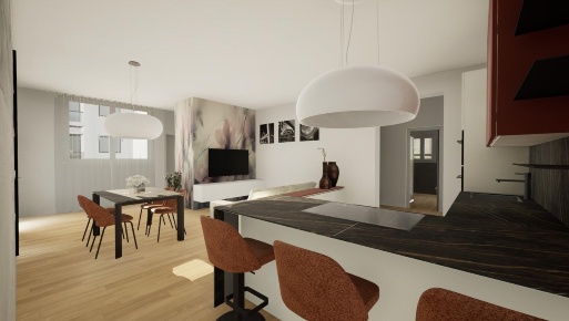 Foto Appartamento a Bologna Bolognina di 128 m² con 4 locali in vendita
