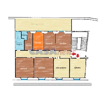 Foto Appartamento in via Raineiro, Fano Centro Storico di 160 m² in vendita