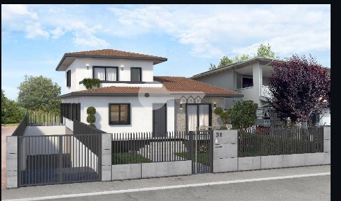 Foto Villa bifamiliare in Via Caduti di Nassiriya, Ghedi di 250 m²