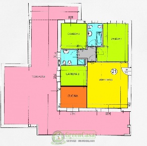 Foto Appartamento in VIA ROMA, Cavenago di Brianza di 142 m² con 4 locali