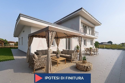 Foto Villa a schiera in Via Kennedy, Castrezzato di 200 m² con 4 locali