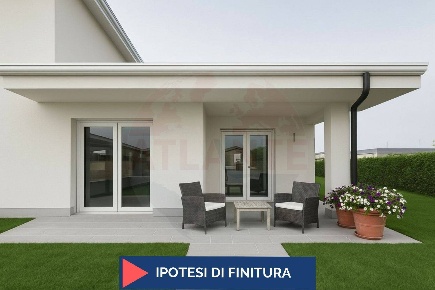 Foto Villa a schiera in Via Kennedy, Castrezzato di 200 m² con 4 locali