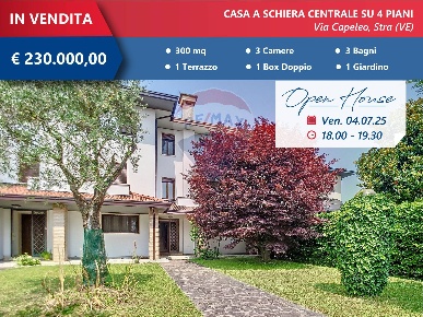 Foto Villa a schiera in Via Capeleo, Stra Centro di 300 m² con 10 locali