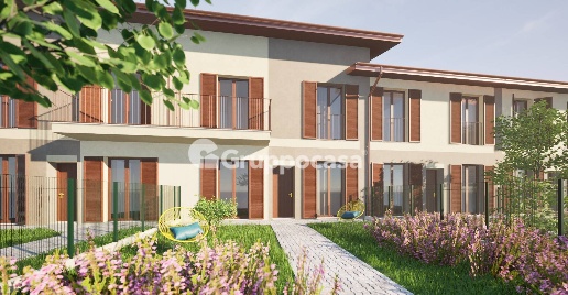 Foto Villa a schiera in via San Gregorio, Cuggiono Centro di 156 m²