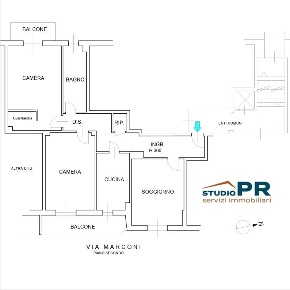 Foto Appartamento in Via Marconi, Lesmo di 102 m² con 3 locali in vendita