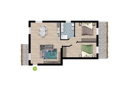 Foto Appartamento in Via Giardini Nord, Serramazzoni di 120 m² con 4 locali