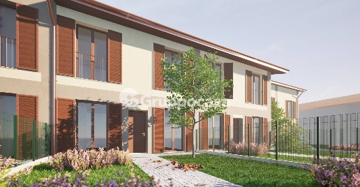 Foto Villa a schiera in via San Gregorio, Cuggiono Centro di 139 m²