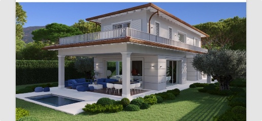 Foto Villa unifamiliare a Forte dei Marmi Centro di 180 m² con 8 locali