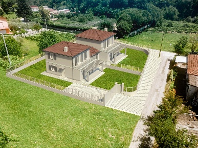 Foto Villa bifamiliare a Luni Casano Dogana Isola di 130 m² con 7 locali