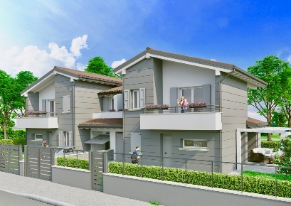 Foto Villa a schiera in Via Paolo Borsellino, Baricella di 140 m²