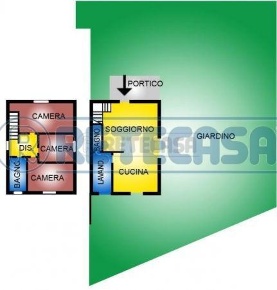 Foto Villa a schiera in Via del Monte, Bientina Centro di 220 m² in vendita