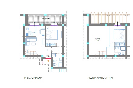 Foto Appartamento a Castelnuovo Magra Colombiera Molicciara di 64 m²