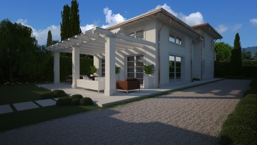 Foto Villa unifamiliare a Forte dei Marmi Centro di 170 m² con 8 locali