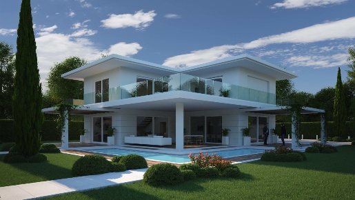 Foto Villa unifamiliare in Via Piave 79, Forte dei Marmi Centro di 130 m²