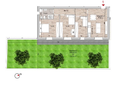 Foto Appartamento a Reggio nell'Emilia Carrozzone di 105 m² con 4 locali