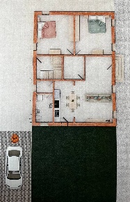 Foto Appartamento a Gonzaga Centro di 100 m² con 3 locali in vendita