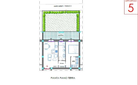 Foto Appartamento a Castelnuovo Magra di 45 m² con 2 locali in vendita