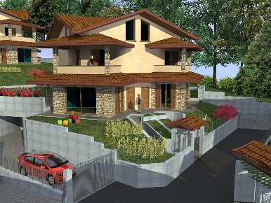 Foto Villa bifamiliare a Appiano Gentile di 280 m² con 4 locali in vendita