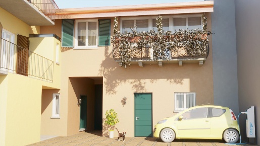 Foto Villa a schiera in Via Mazzini, Galbiate di 100 m² con 3 locali