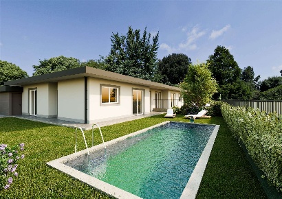 Foto Villa bifamiliare in via Lambro, Lesmo di 120 m² con 4 locali
