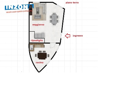Foto Appartamento in Vcolo Ignazio Brozzi, Notaresco di 130 m² con 4 locali