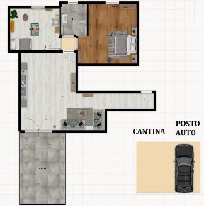 Foto Appartamento in via santa cruzi, Valledoria di 77 m² con 3 locali