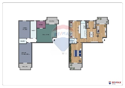 Foto Appartamento in via dei Tigli, Rodano di 80 m² con 3 locali in vendita