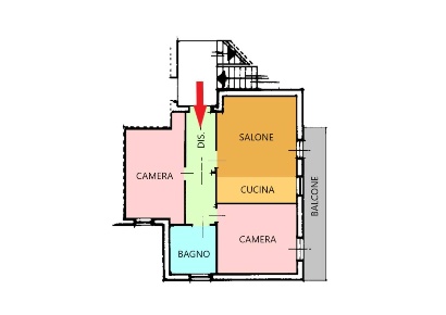 Foto Appartamento in Via San Giacomo della Marca, Appignano di 90 m²