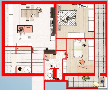 Foto Appartamento a Monsampolo del Tronto di 84 m² con 4 locali in vendita