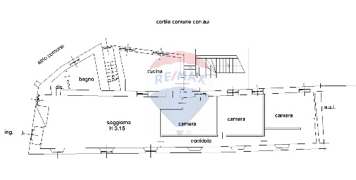Foto Appartamento in Via Del Poggio, Cantello di 175 m² con 4 locali
