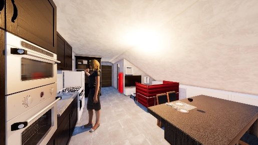 Foto Appartamento in Via Luigi Mercantini, Monsampolo del Tronto di 85 m²