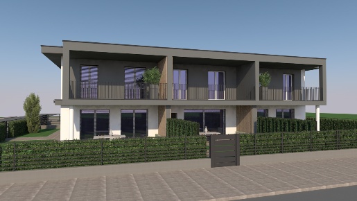 Foto Villa a schiera in Via Saragat, Soragna di 134 m² con 7 locali
