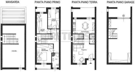 Foto Villa a schiera a Buti di 150 m² con 5 locali in vendita