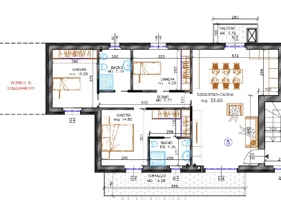 Foto Appartamento in VIA MATTEI, Nuvolera di 129 m² con 4 locali in vendita