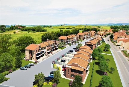 Foto Villa a schiera in Via A.C.Tolomei, Asciano di 150 m² con 6 locali