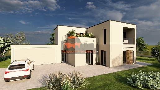Foto Villa unifamiliare in VIA ANTONIO LAZZARI, Fontanella di 267 m²