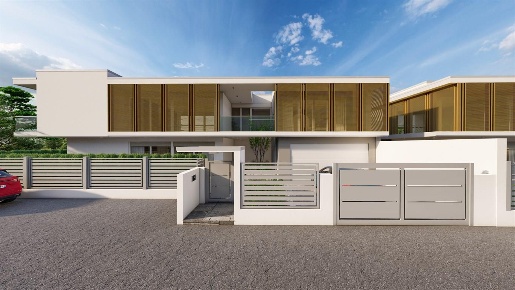 Foto Villa unifamiliare in Via Padre Stucchi, Busnago di 187 m² in vendita