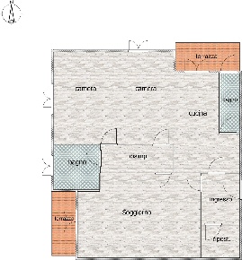 Foto Appartamento in via idice 47, Monterenzio di 102 m² con 4 locali