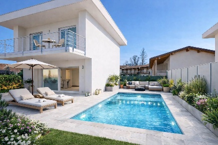 Foto Villa unifamiliare a Manerba del Garda di 222 m² con 5 locali