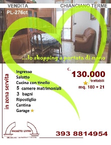 Foto Appartamento a Chianciano Terme di 180 m² con 6 locali in vendita