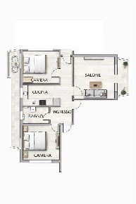 Foto Appartamento a Vallecrosia di 90 m² con 4 locali in vendita