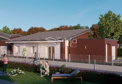 Foto Villa unifamiliare in Via Gandolfi, Castello d'Argile di 145 m²
