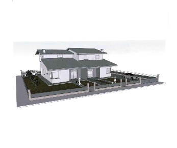 Foto Villa a schiera in Via A. Schweitzer, San Giorgio Piacentino di 146 m²