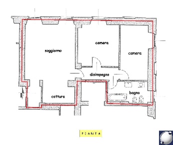 Foto Appartamento in Via San Girolamo Emiliani, Merone di 83 m² in vendita