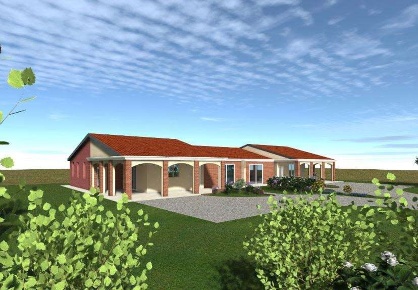 Foto Villa bifamiliare a Poggio Rusco di 220 m² con 6 locali in vendita