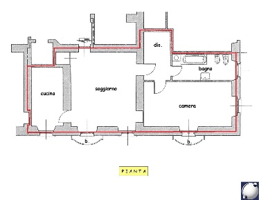 Foto Appartamento in Via San Girolamo Emiliani, Merone di 86 m² in vendita